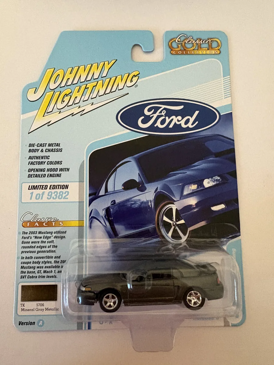 Gold Classic - 2003 Ford Mustang, Gray Metallic
